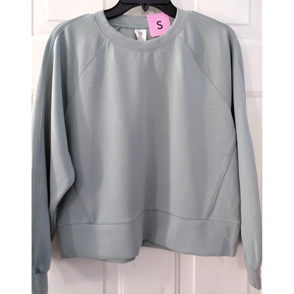 Member's Mark Sandwash Crewneck Pullover Green Small